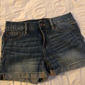 J.Crew denim shorts in Liza wash